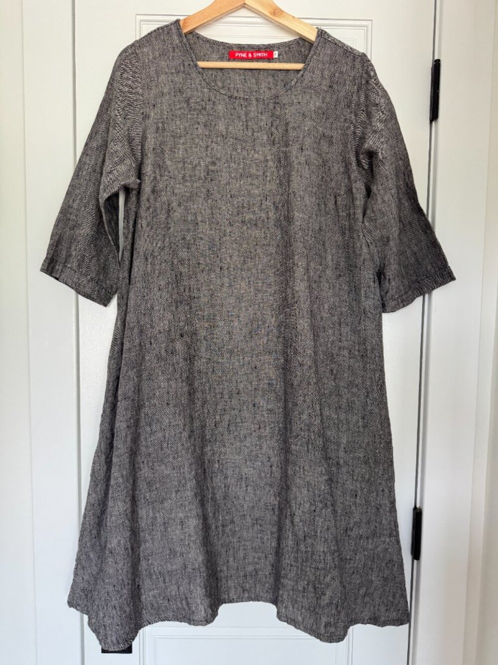 Pyne & Smith No.29 Heathered Gray Swingy Dress